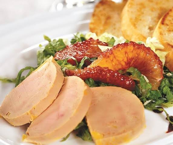 وجبات كبد الأوز فوا جرا